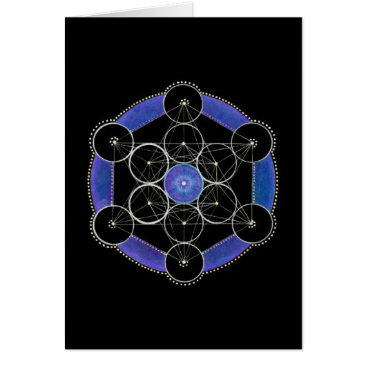 Third Eye Awakening Prayer Mandala Card (Front)