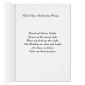 Third Eye Awakening Prayer Mandala Card (Inside (Right))