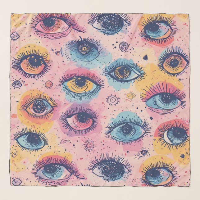 Third Eye Bloom - Scarf (Front)