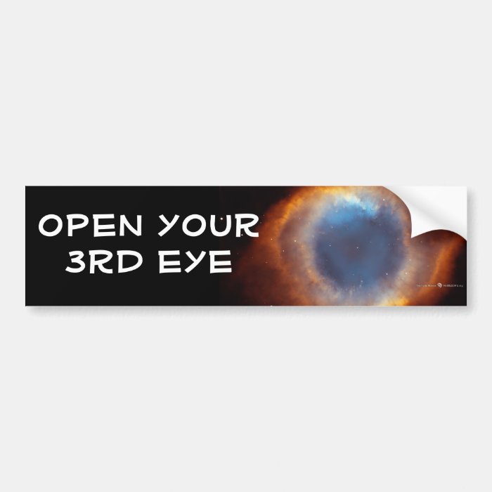 third eye bumper sticker