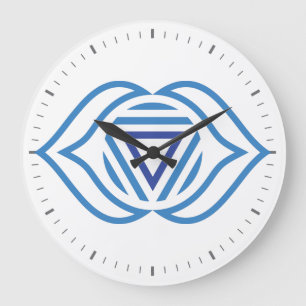 Third Eye Chakra Energy Wall Clock