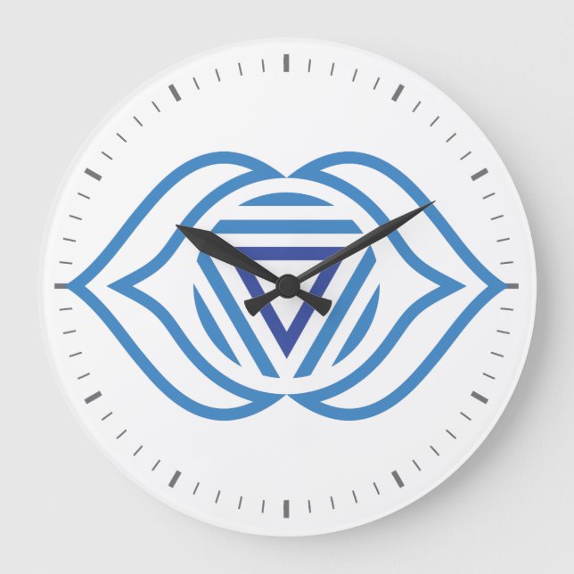 Third Eye Chakra Energy Wall Clock (Front)