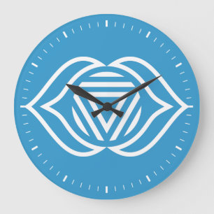 Third Eye Chakra Energy Wall Clock