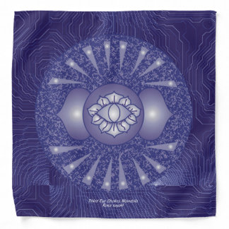 Third Eye Chakra Mandala Bandana