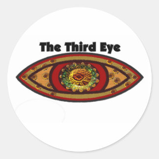 Third Eye Classic Round Sticker
