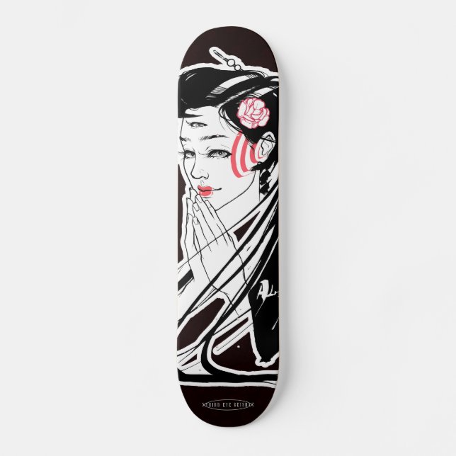 Third Eye Geisha Skateboard Deck (Front)