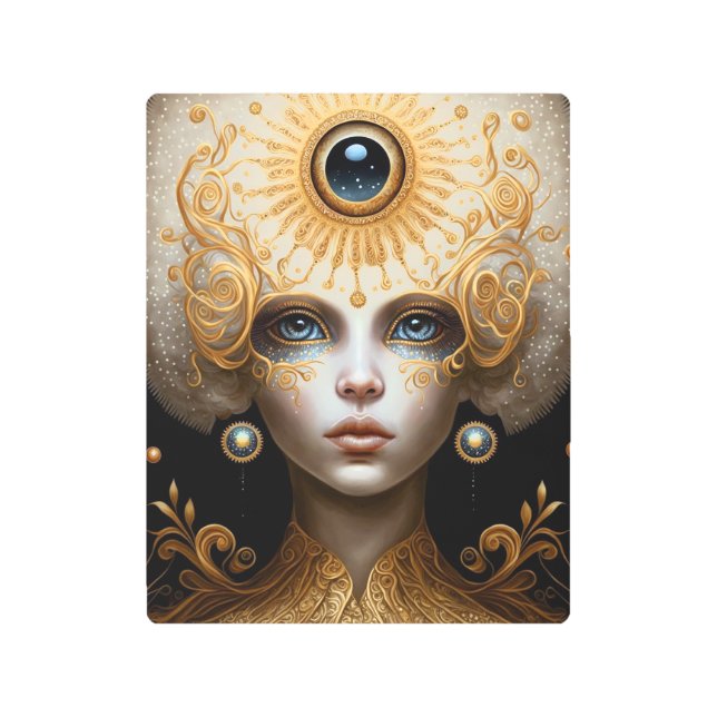 Third Eye Goddess Fantasy Art (Front)