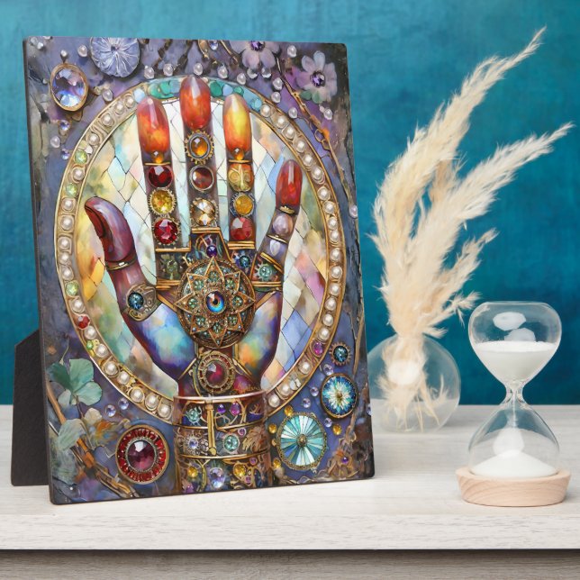 Third Eye Mystic Palm Plaque (Side)