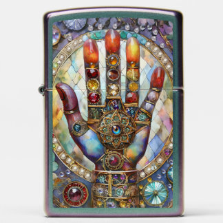 Third Eye Mystic Palm Zippo Lighter