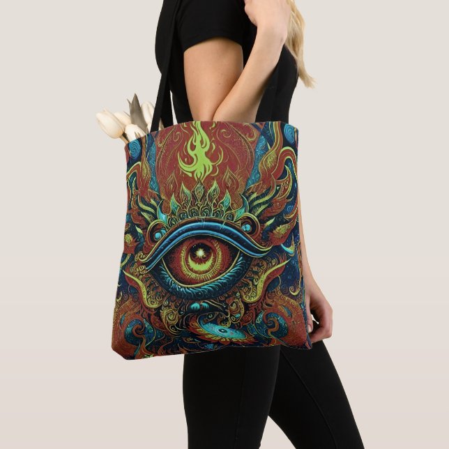 Third Eye Tote Bag (Close Up)