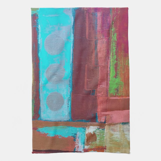 Third Floor Kitchen Towel (Vertical)
