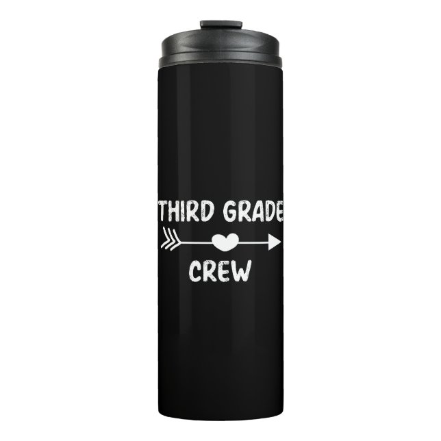 Third Grade Crew Thermal Tumbler (Front)