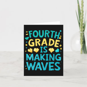 Third Grade Is Making Waves Back To School Kids An Card
