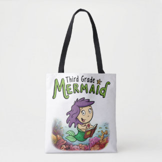 Third Grade Mermaid Tote Bag