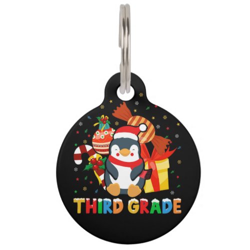 third grade pet ID tag