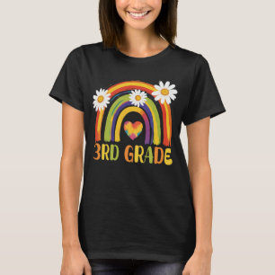 Third Grade Rainbow Back to School 3rd Grade  T-Shirt