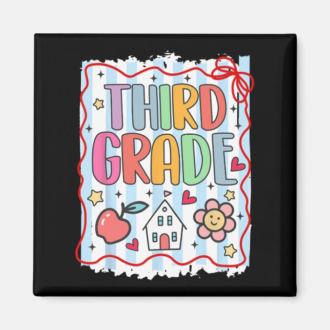Third Grade Team Back To School 3rd Grade  Magnet (Front)