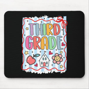 Third Grade Team Back To School 3rd Grade Mouse Pad