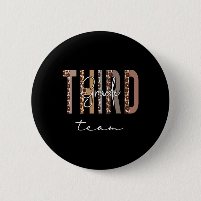 Third Grade Team Hello Byck To School Appreciation Button (Front)