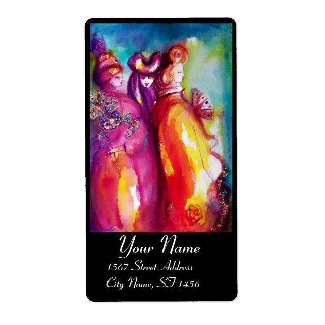 THIRD MASK  /Costume Designer ,Theater Artist Label (Front)