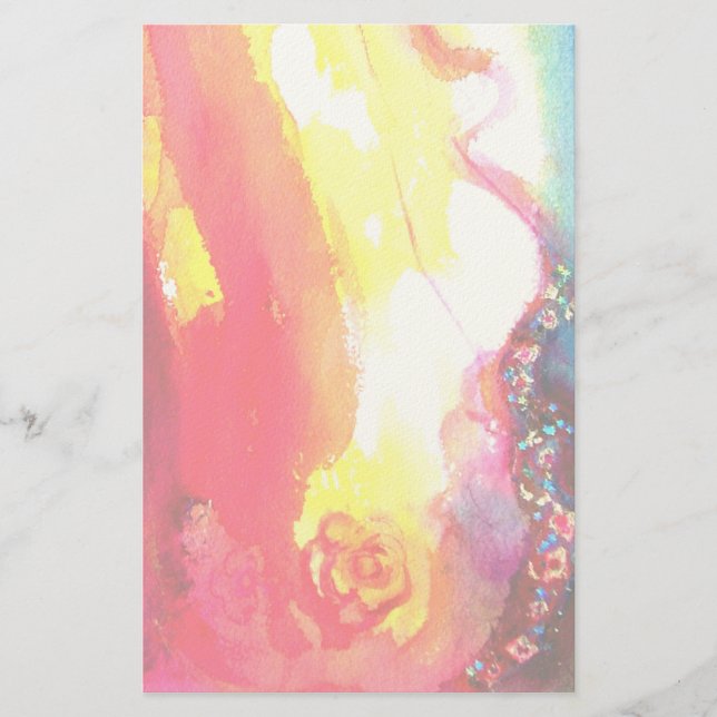 THIRD MASK detail ,felt cream Stationery (Front)