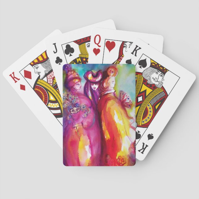 THIRD MASK / Venetian Masquerade  Poker Cards (Back)