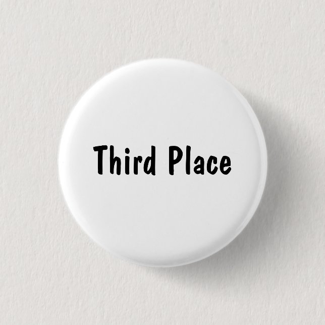 Third Place Button (Front)