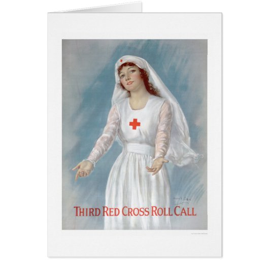 Third Red Cross Roll Call (US00255) Cards (Front)