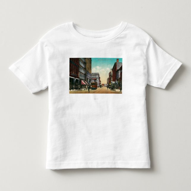 Third Street in Portland, Oregon Toddler T-shirt (Front)