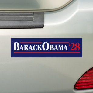 Third Term President Obama 2028 Bumper Sticker