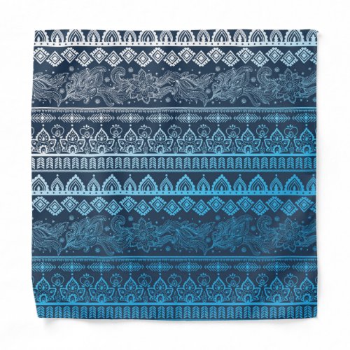 Third tribal ethnic seamless pattern bandana