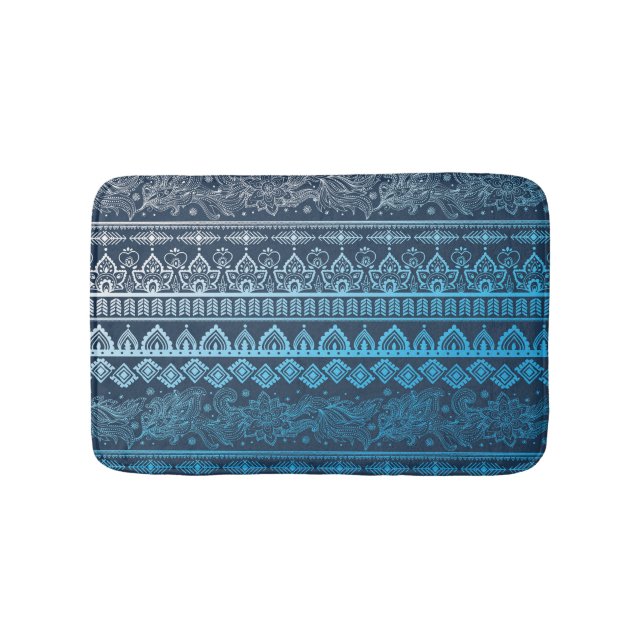 Third tribal ethnic, seamless pattern. bath mat (Front)