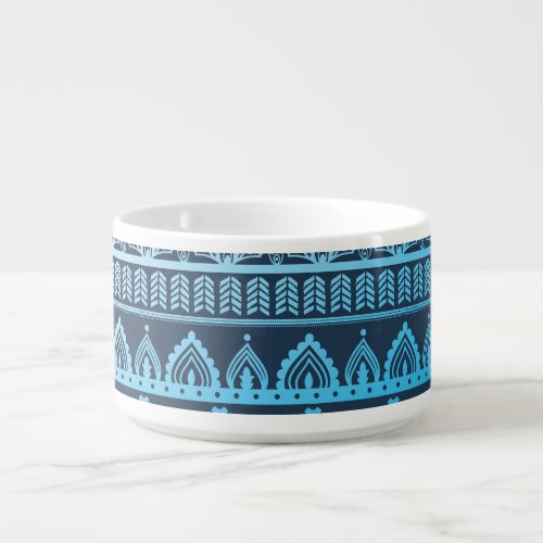 Third tribal ethnic seamless pattern bowl