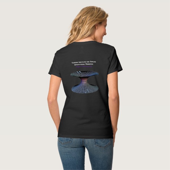Thirring Institute Source Code of the Universe T T-Shirt (Back Full)