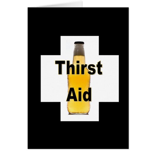 Thirst Aid Cards (Front)