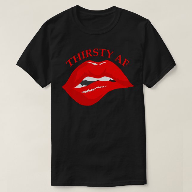 thirst lip design T-Shirt (Design Front)