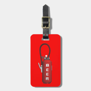 Thirst Quencher Beer Luggage Tag