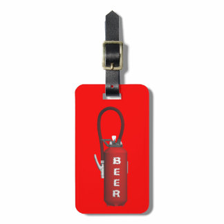 Thirst Quencher Beer Luggage Tag