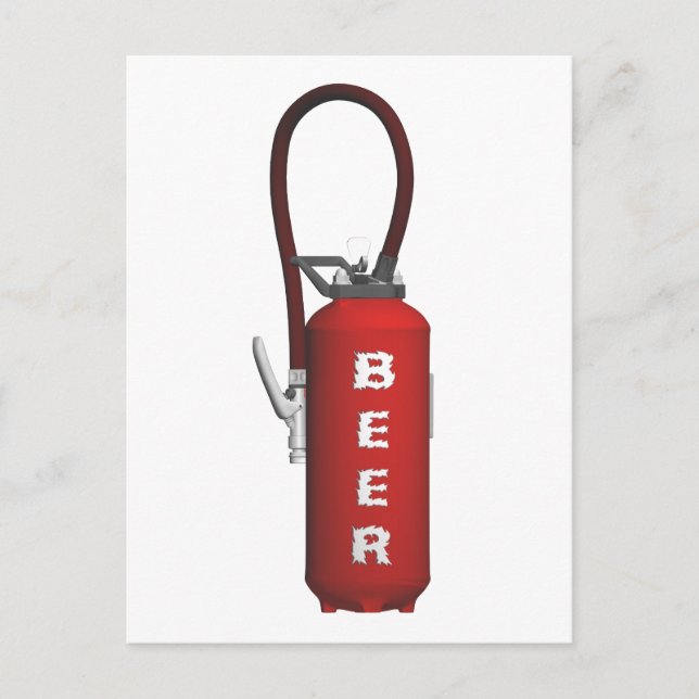 Thirst Quencher Beer Postcard (Front)
