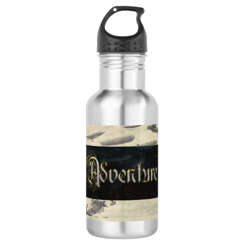 Thirst_Quenching Adventure Steampunk Stainless Steel Water Bottle
