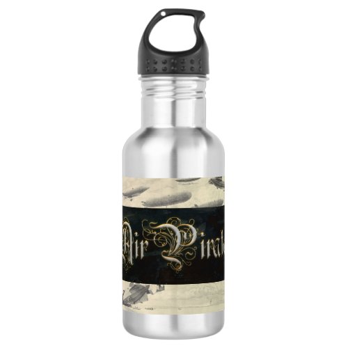 Thirst_Quenching Air Pirate Steampunk Stainless Steel Water Bottle