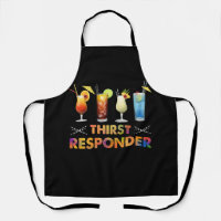 Thirst Response Responder Funny Bartender Mixologi