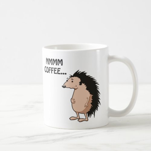 Thirsty Hedgehog Coffee Mug