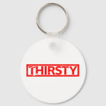 Thirsty Stamp Keychain
