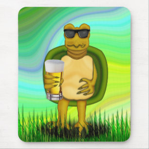 Thirsty Turtle Mouse Pad