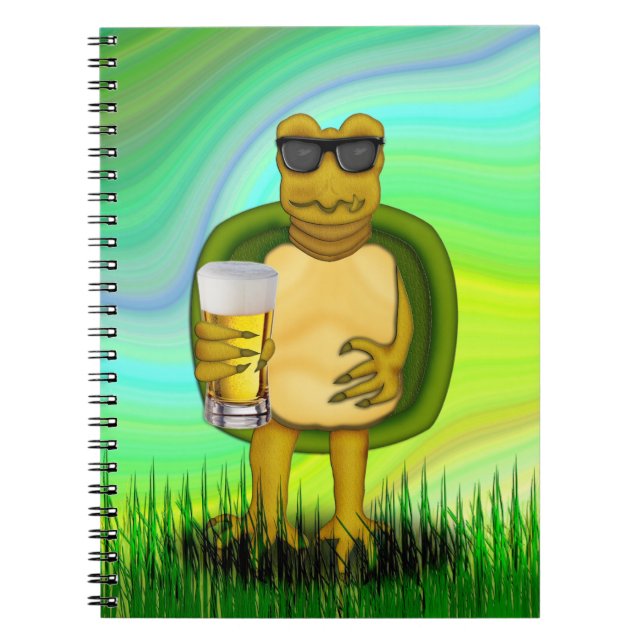 Thirsty Turtle Notebook (Front)