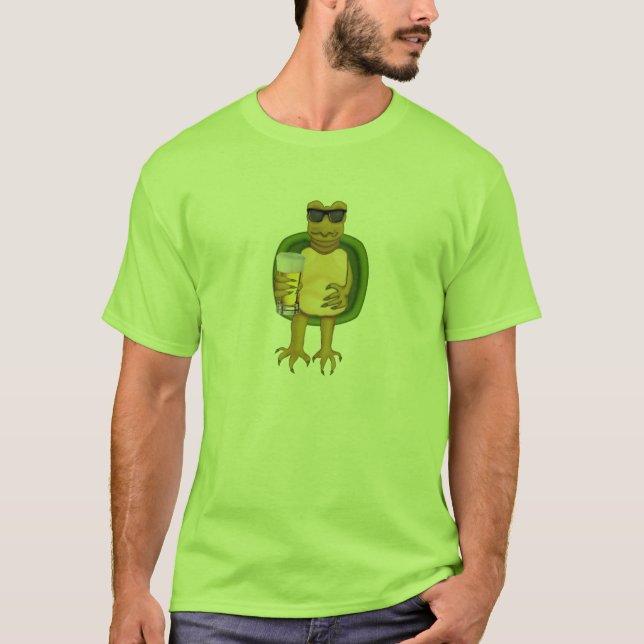 Thirsty Turtle T-Shirt (Front)