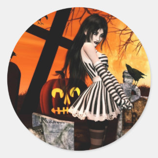 Thirteen Classic Round Sticker