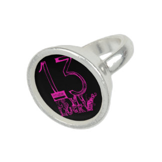Thirteen Is My Lucky Number Ring