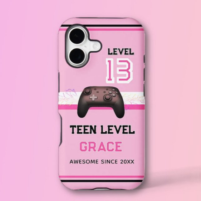 THIRTEEN! Perfect 13 Year old Birthday  Case-Mate iPhone Case (Creator Uploaded)